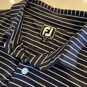 Foot Joy Striped Golf Polo
